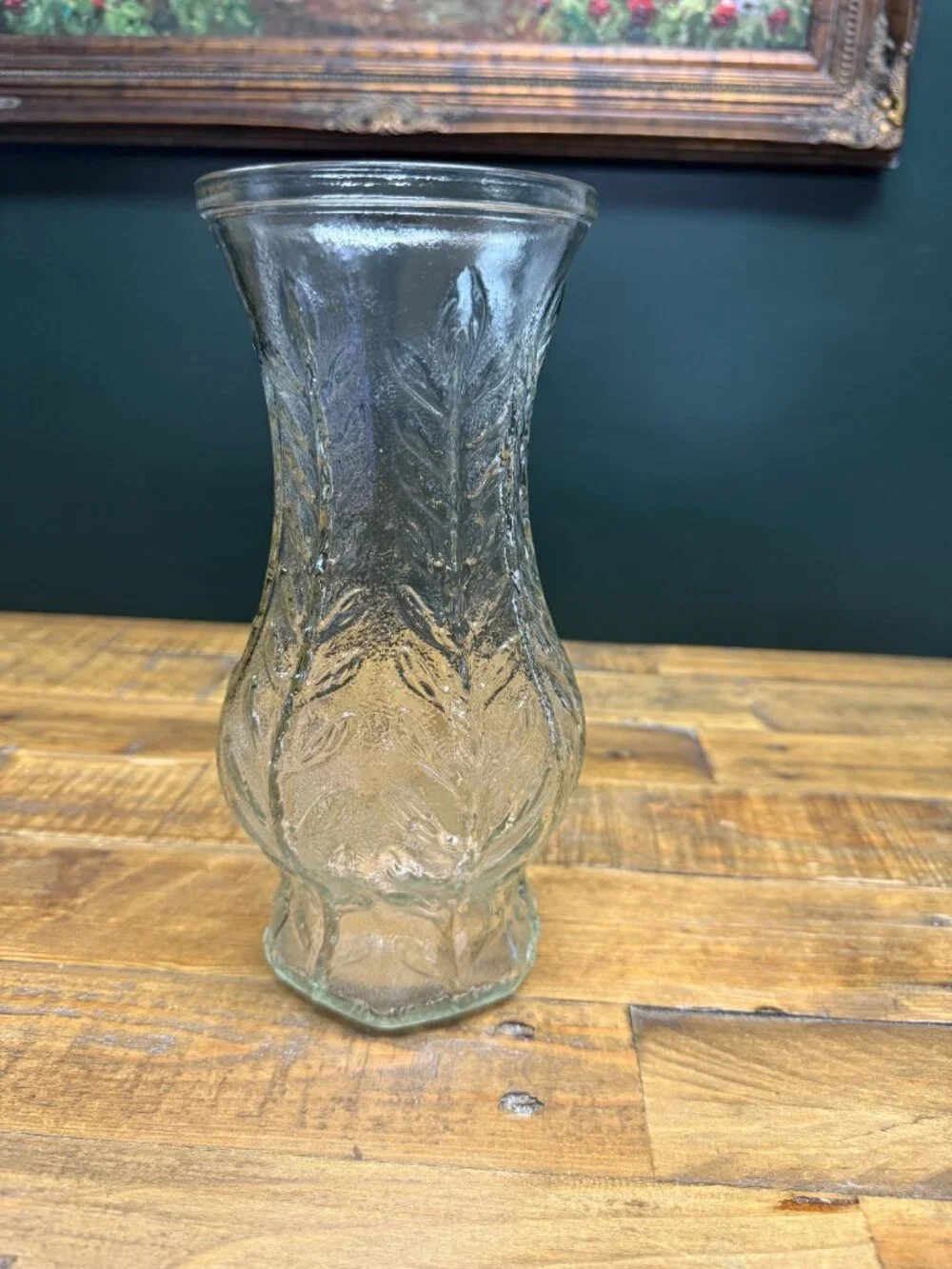 Vintage FTD Glass Vase